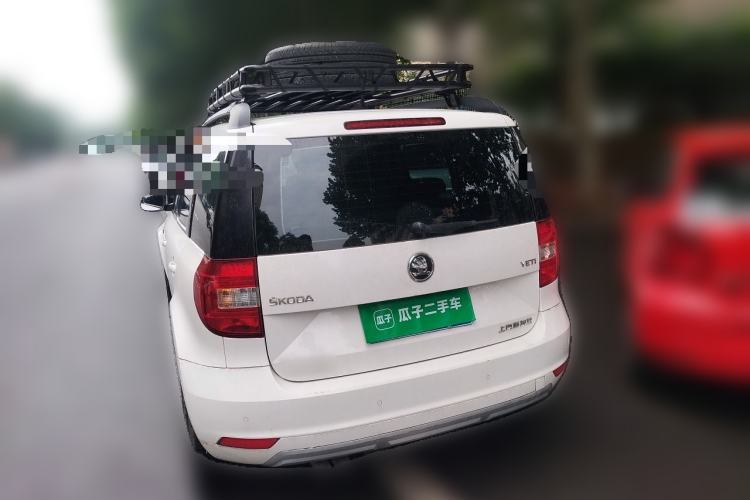 Used Skoda Yeti 2017 TSI280 DSG Advanced Edition Rear Left 45 Deg