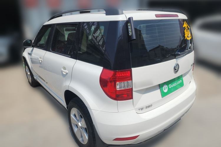 Used Skoda Yeti 2017 TSI280 DSG Advanced Edition Rear Left 45 Deg