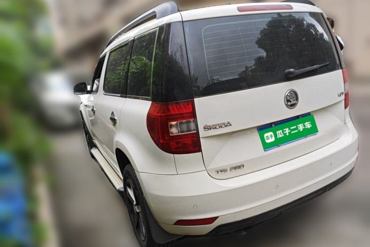 Used Skoda Yeti 2017 TSI280 DSG Car Enjoy Brothers Edition Rear Left 45 Deg