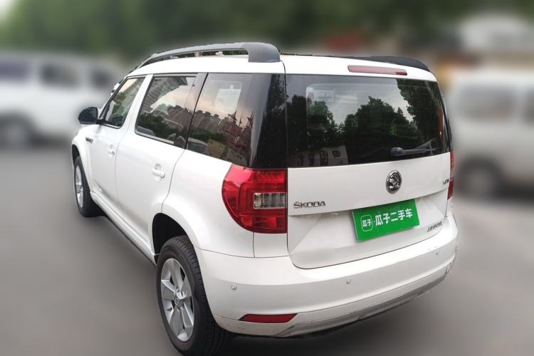 Used Skoda Yeti 2017 TSI280 DSG Advanced Edition Rear Left 45 Deg