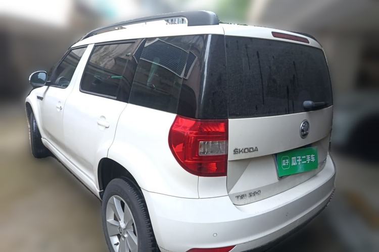 Used Skoda Yeti 2017 TSI280 DSG Car Enjoy Brothers Edition Rear Left 45 Deg