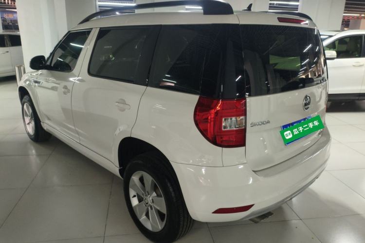 Used Skoda Yeti 2017 TSI280 DSG Advanced Edition Rear Left 45 Deg