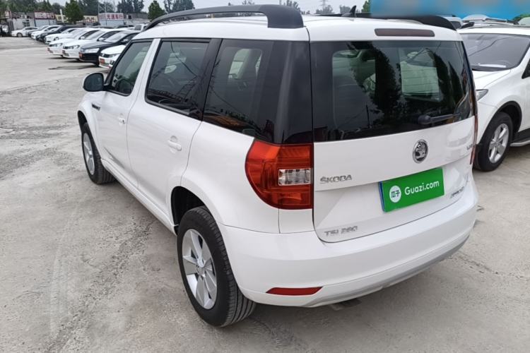Used Skoda Yeti 2017 TSI280 DSG Advanced Edition Rear Left 45 Deg