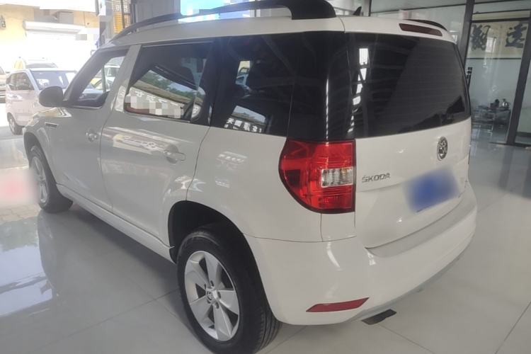 Used Skoda Yeti 2017 TSI280 DSG Advanced Edition Rear Left 45 Deg