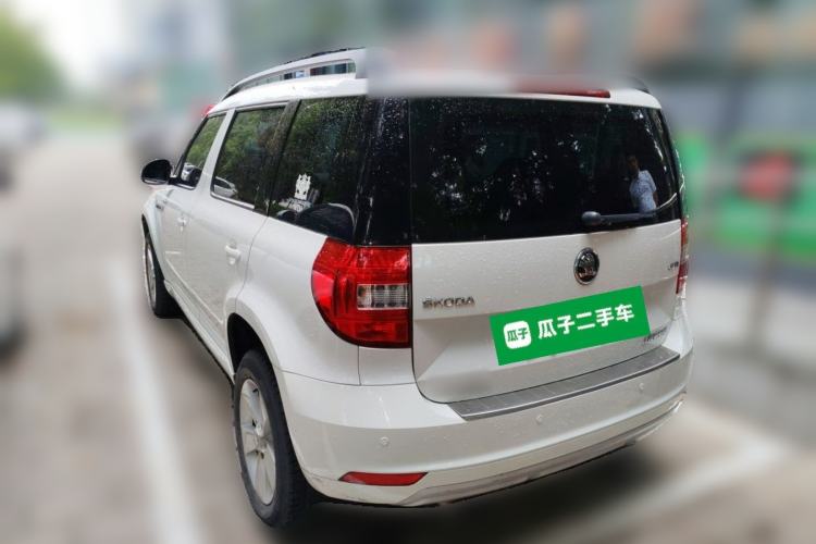 Used Skoda Yeti 2017 TSI280 DSG Advanced Edition Rear Left 45 Deg