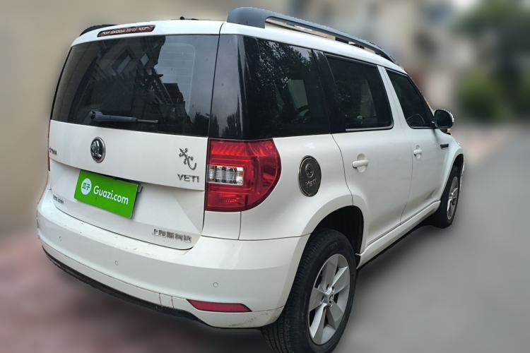 Used Skoda Yeti 2017 TSI280 DSG Car Enjoy Brothers Edition Rear Right 45 Deg