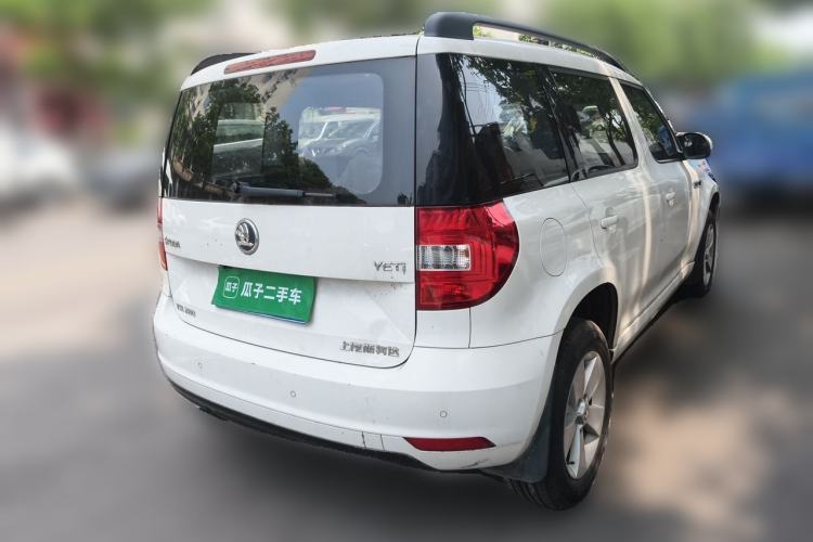 Used Skoda Yeti 2017 TSI280 DSG Car Enjoy Brothers Edition Rear Right 45 Deg