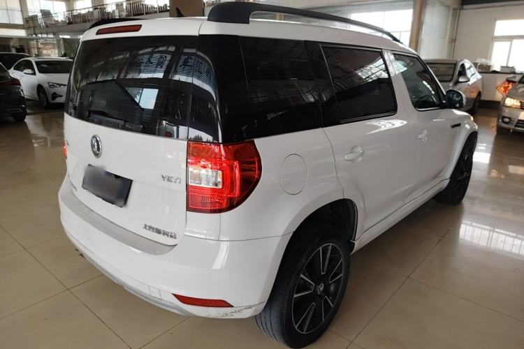 Used Skoda Yeti 2017 TSI280 DSG Advanced Edition Rear Right 45 Deg