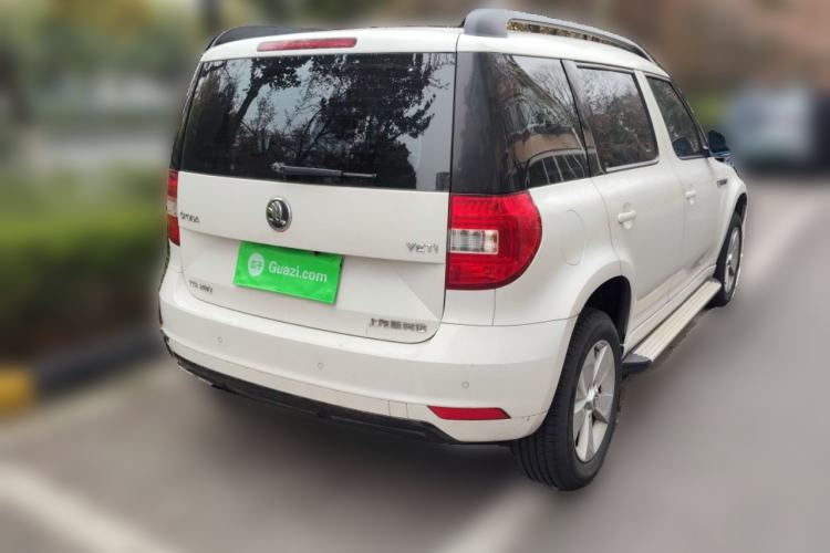 Used Skoda Yeti 2017 TSI280 DSG Car Enjoy Brothers Edition Rear Right 45 Deg