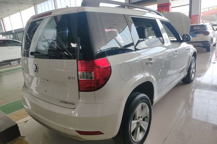 Used Skoda Yeti 2017 TSI280 DSG Advanced Edition Rear Right 45 Deg