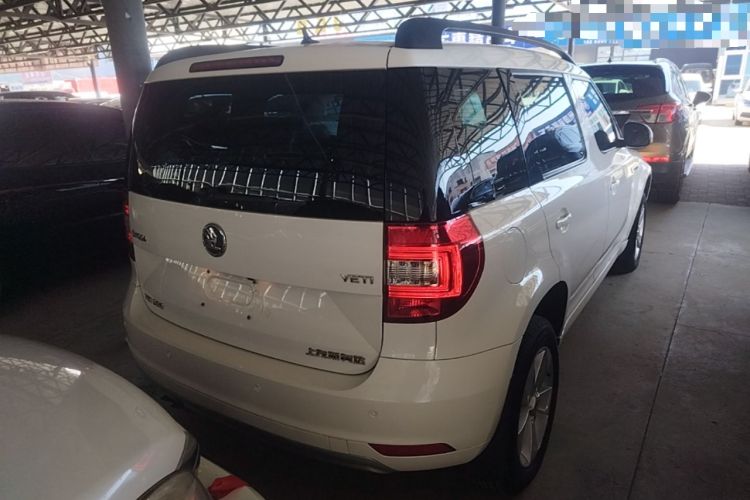 Used Skoda Yeti 2017 TSI280 DSG Advanced Edition Rear Right 45 Deg