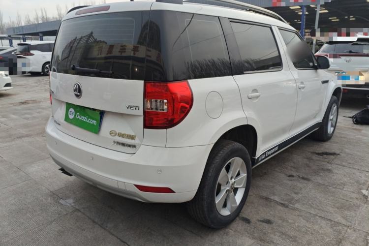Used Skoda Yeti 2017 TSI280 DSG Advanced Edition Rear Right 45 Deg
