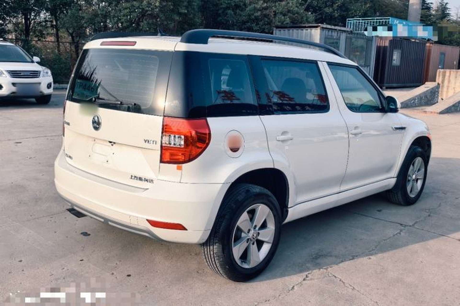 Used Skoda Yeti 2017 TSI280 DSG Advanced Edition Rear Right 45 Deg
