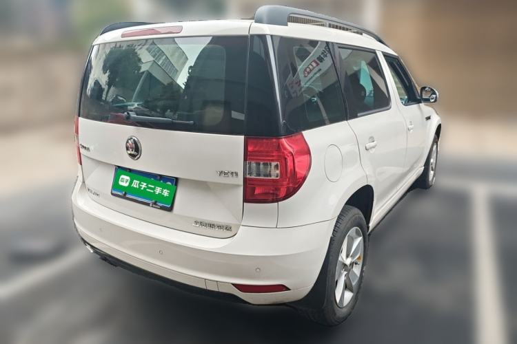 Used Skoda Yeti 2017 TSI280 DSG Car Enjoy Brothers Edition Rear Right 45 Deg