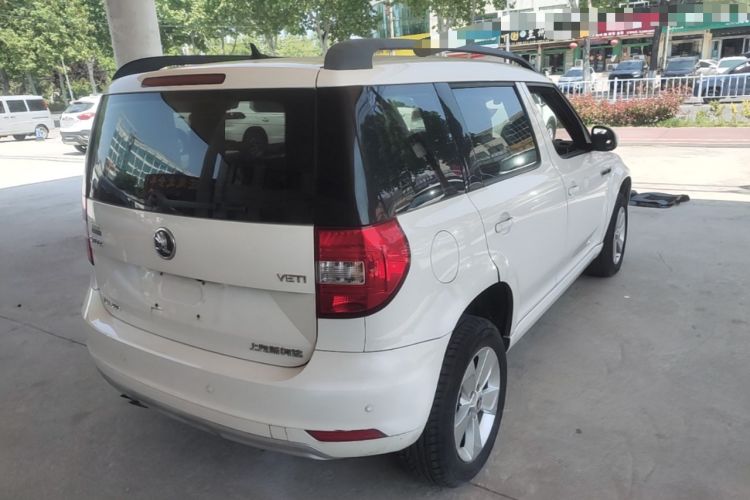 Used Skoda Yeti 2017 TSI280 DSG Advanced Edition Rear Right 45 Deg