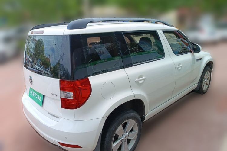 Used Skoda Yeti 2017 TSI280 DSG Car Enjoy Brothers Edition Rear Right 45 Deg