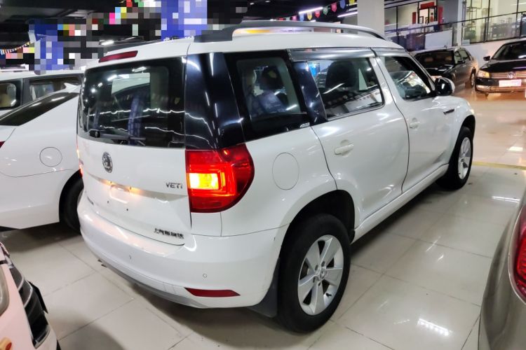 Used Skoda Yeti 2017 TSI280 DSG Advanced Edition Rear Right 45 Deg