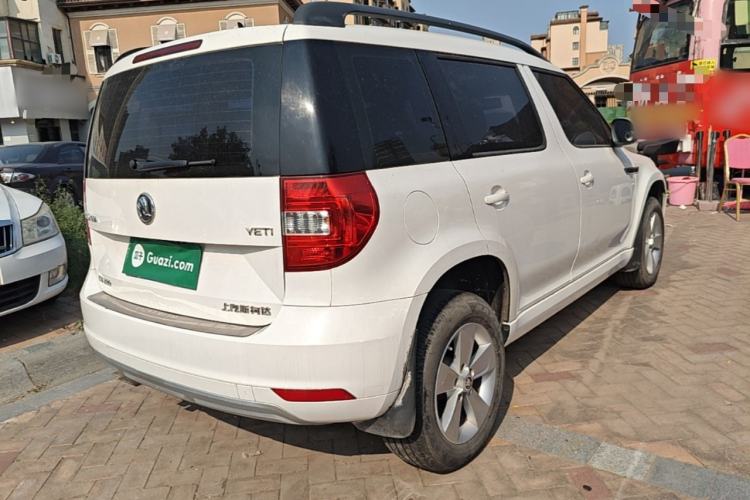 Used Skoda Yeti 2017 TSI280 DSG Advanced Edition Rear Right 45 Deg