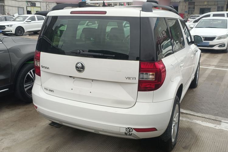 Used Skoda Yeti 2017 TSI280 DSG Advanced Edition Rear Right 45 Deg