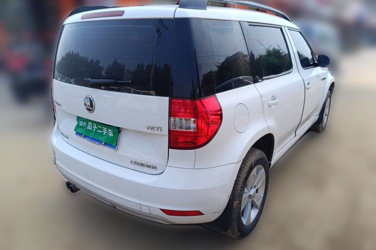 Used Skoda Yeti 2017 TSI280 DSG Advanced Edition Rear Right 45 Deg