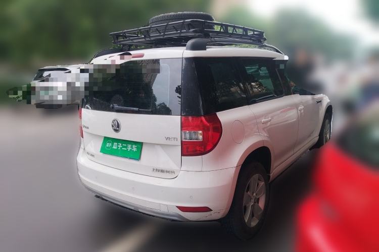 Used Skoda Yeti 2017 TSI280 DSG Advanced Edition Rear Right 45 Deg