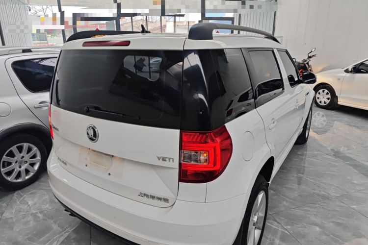 Used Skoda Yeti 2017 TSI280 DSG Car Enjoy Brothers Edition Rear Right 45 Deg