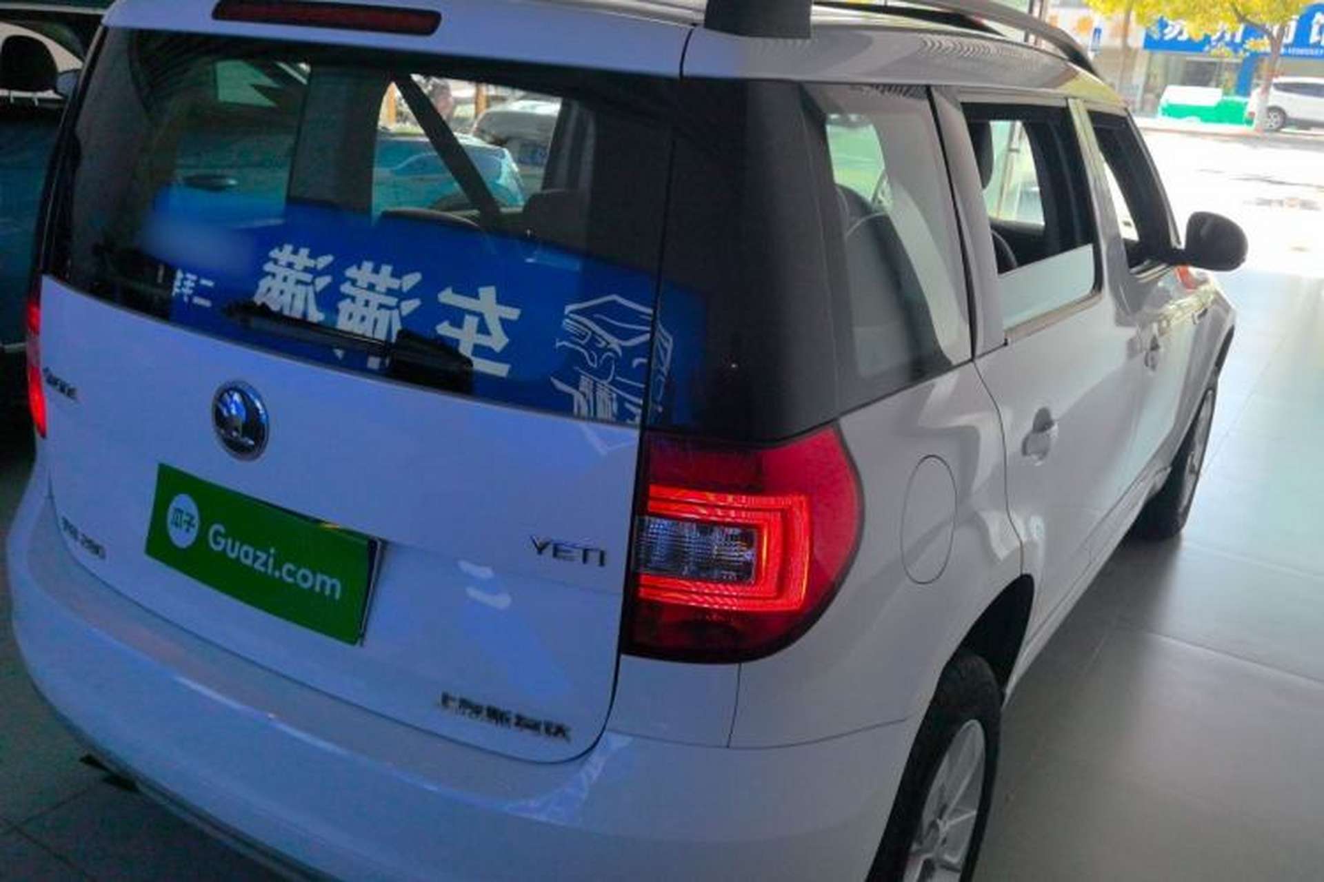 Used Skoda Yeti 2017 TSI280 DSG Advanced Edition Rear Right 45 Deg