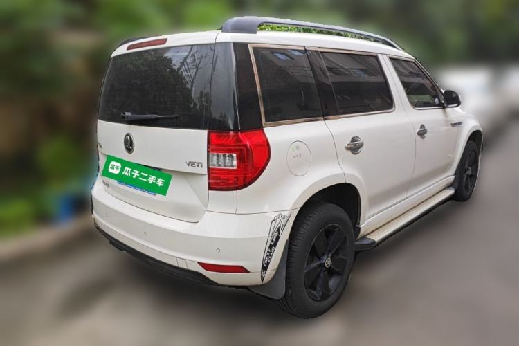 Used Skoda Yeti 2017 TSI280 DSG Car Enjoy Brothers Edition Rear Right 45 Deg
