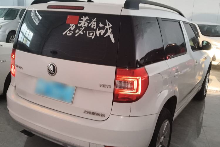 Used Skoda Yeti 2017 TSI280 DSG Advanced Edition Rear Right 45 Deg