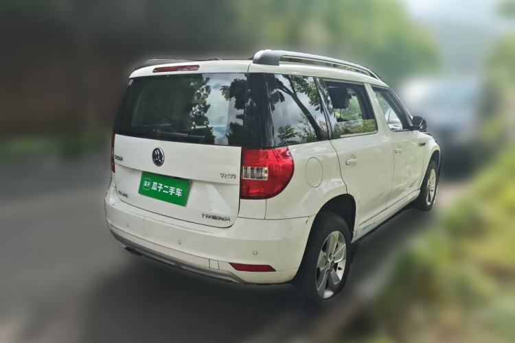 Used Skoda Yeti 2017 TSI280 DSG Advanced Edition Rear Right 45 Deg