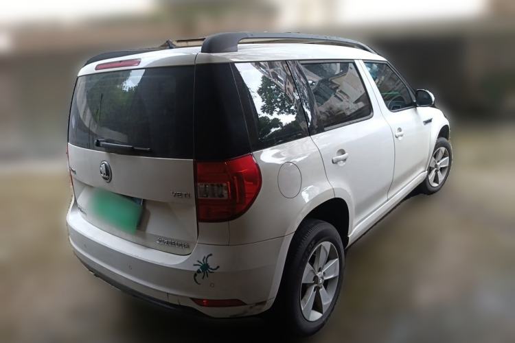 Used Skoda Yeti 2017 TSI280 DSG Car Enjoy Brothers Edition Rear Right 45 Deg