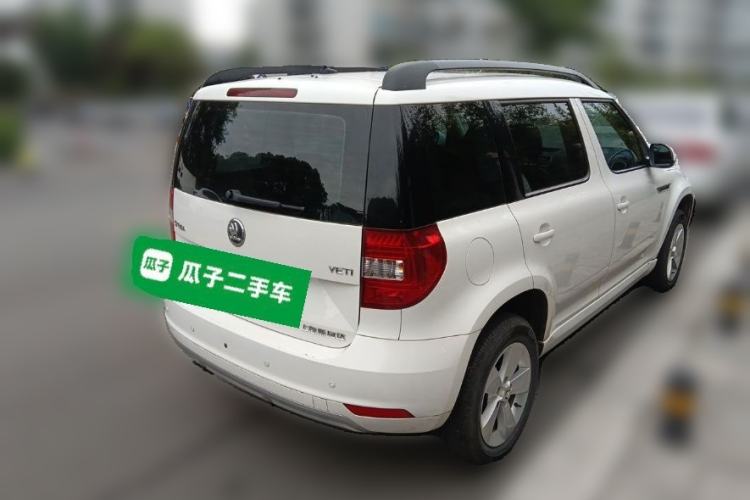 Used Skoda Yeti 2017 TSI280 DSG Advanced Edition Rear Right 45 Deg