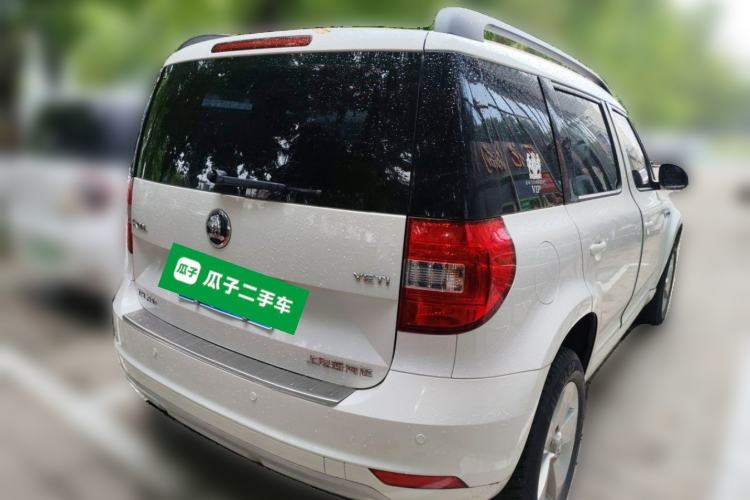 Used Skoda Yeti 2017 TSI280 DSG Advanced Edition Rear Right 45 Deg
