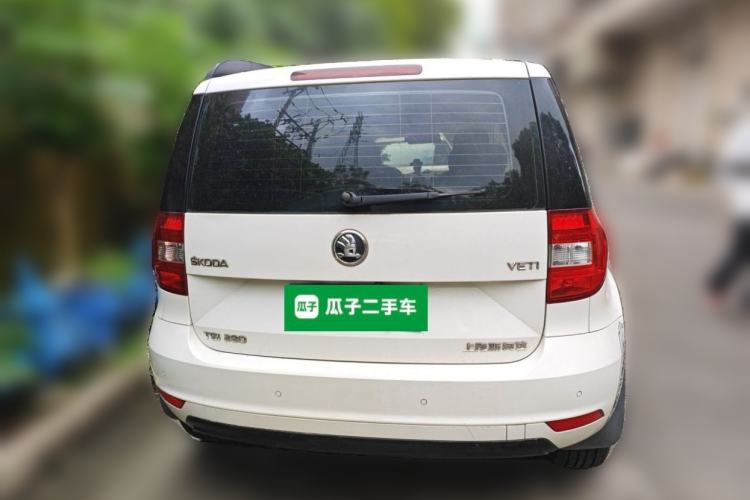 Used Skoda Yeti 2017 TSI280 DSG Car Enjoy Brothers Edition Rear