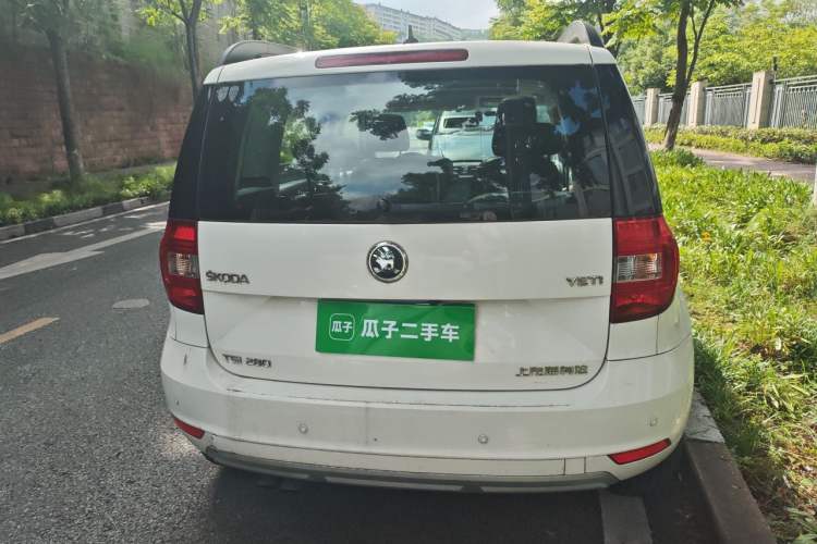 Used Skoda Yeti 2017 TSI280 DSG Advanced Edition Rear