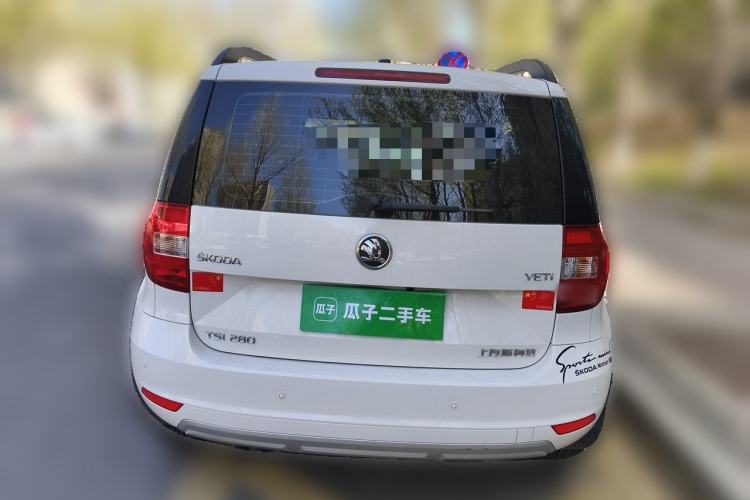 Used Skoda Yeti 2017 TSI280 DSG Advanced Edition Rear