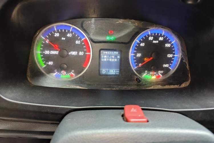 Used Skywell D07 Entrepreneur 2018 Entrepreneur Standard Edition Odometer Close Up