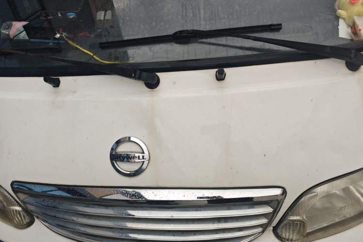 Used Skywell D10 2017 Sea Lion Pure Electric Van Engine Bay