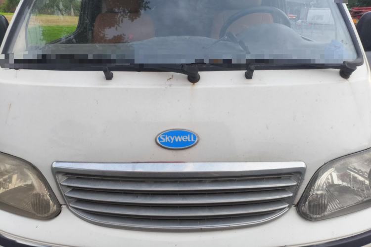 Used Skywell D10 2019 44.6 kWh Low-Roof Pure Electric Van Engine Bay