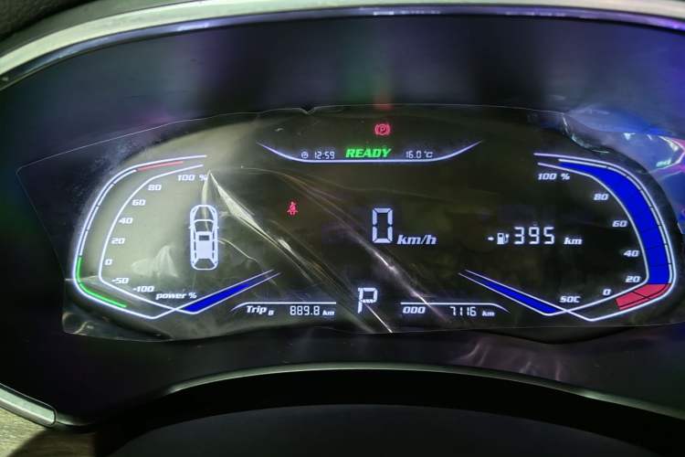 Used Skyworth 2022 410 Travel Edition Odometer Close Up