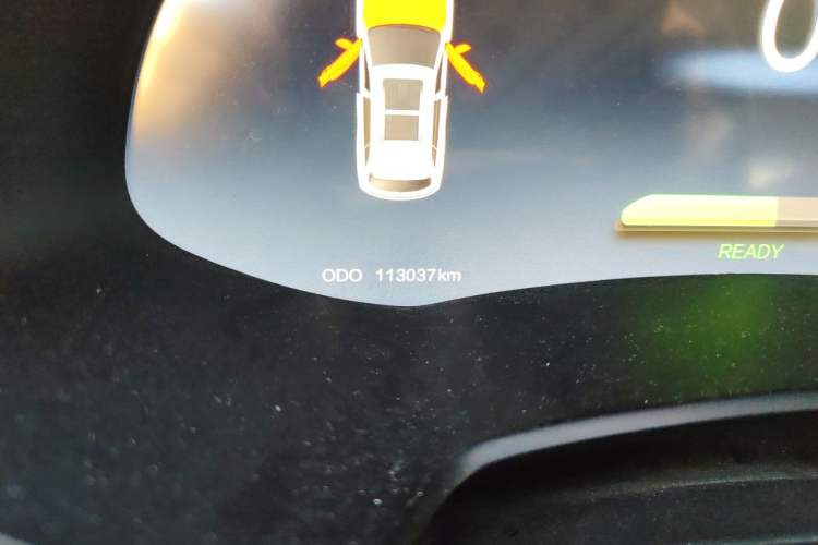 Used Skyworth ET5 2020 Mingxin Health Edition 410 km Odometer Close Up