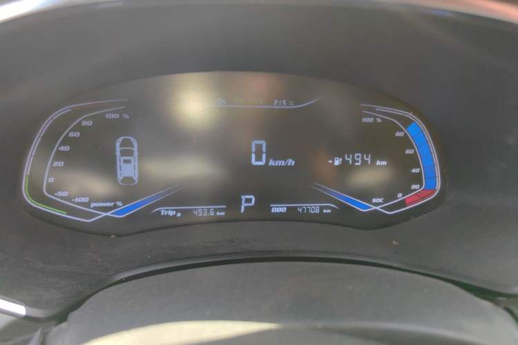 Used Skyworth EV6 2021 620 Joyful Edition Odometer Close Up