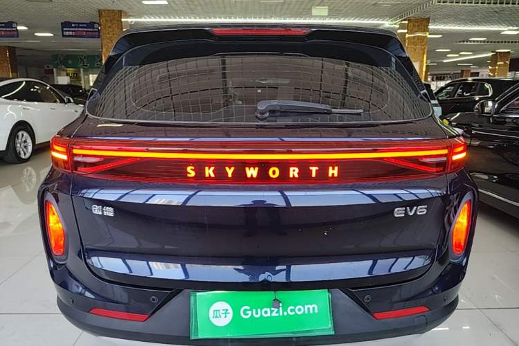 Used Skyworth EV6 2021 620 Travel Edition Rear