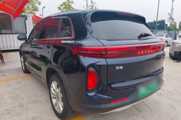 Used Skyworth EV6 2021 620 Travel Edition Rear Left 45 Deg