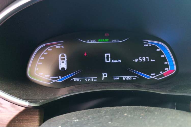 Used Skyworth EV6 2021 620 Joyful Edition Instrument Cluster