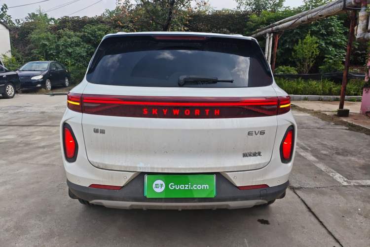 Used Skyworth EV6 2021 520 Standard Edition Rear