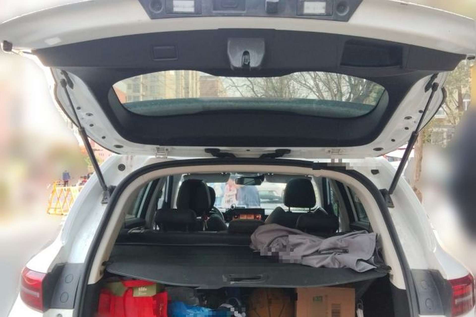 Used Skyworth EV6 2021 520 Standard Edition Trunk
