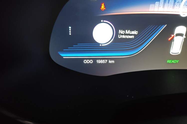 Used Skyworth EV6 2022 620 Smart Edition Odometer Close Up