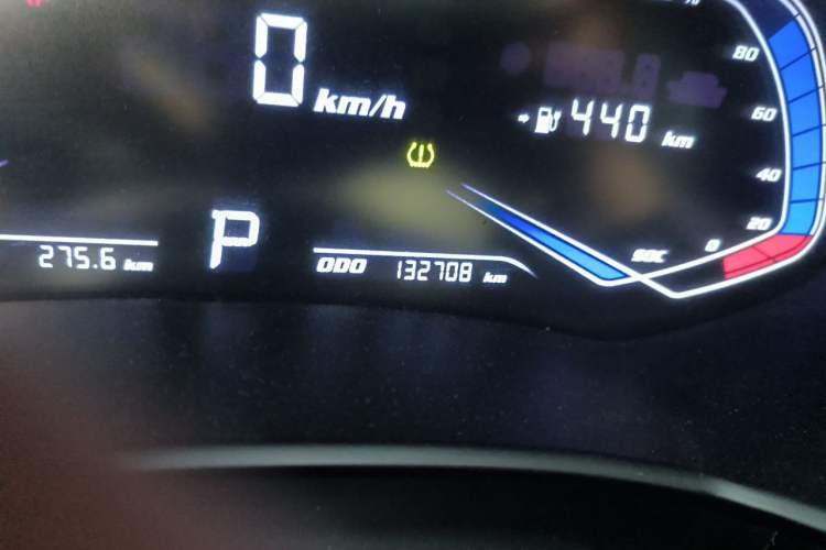 Used Skyworth EV6 2022 620 Joyful Edition Odometer Close Up