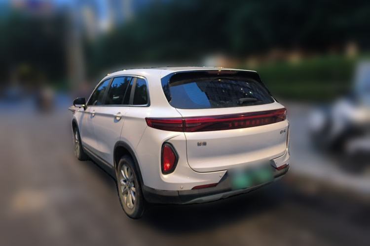 Used Skyworth EV6 2022 620 Joyful Edition Rear Left 45 Deg